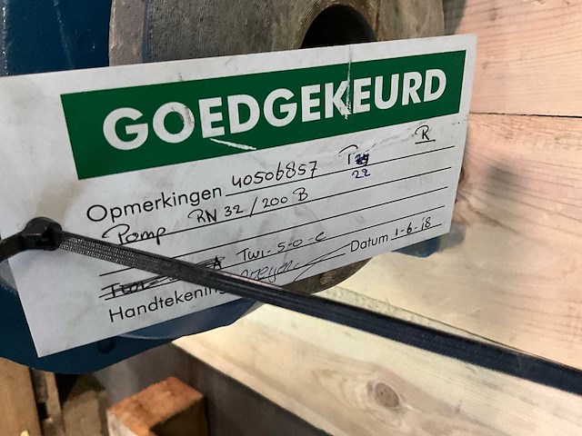 Glynwed rn32-200b centrifugaalpomp - afbeelding 6 van  6