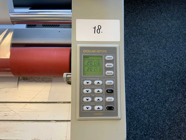 Gmp - excelam 1670-rs - lamineermachine - afbeelding 3 van  5
