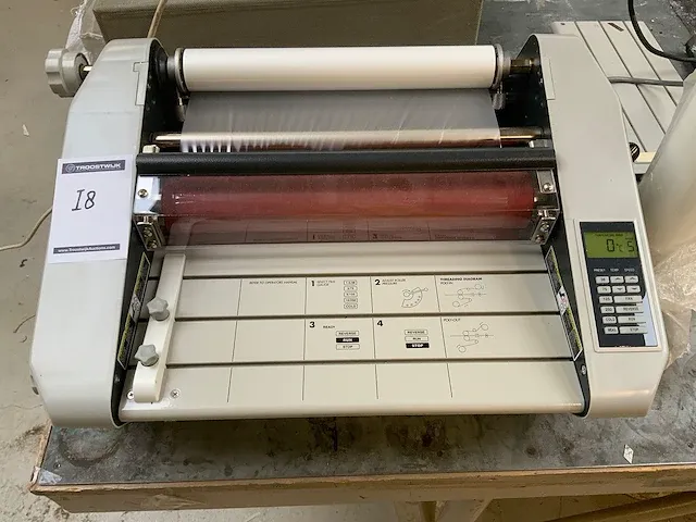 Gmp - excelam ii-355q - rollamineermachine - afbeelding 2 van  7