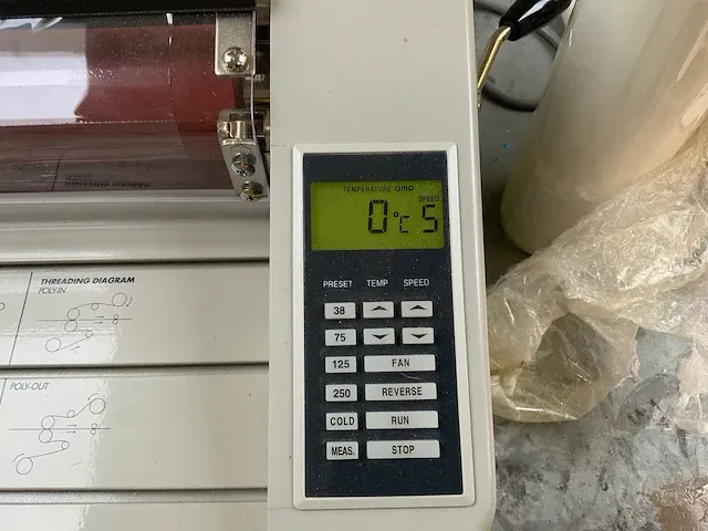 Gmp - excelam ii-355q - rollamineermachine - afbeelding 3 van  7