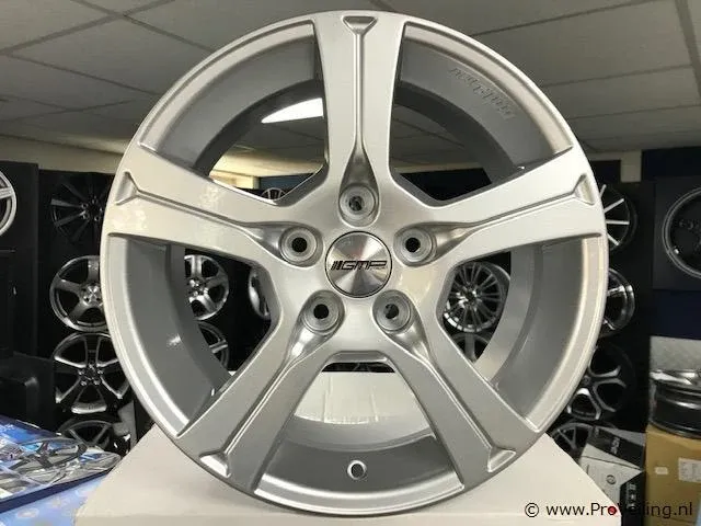 Gmp buran aluminium velgenset - 5x114.3 7j et45 - afbeelding 1 van  1
