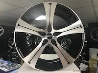 Gmp buran aluminium velgenset - 5x120 7j et45