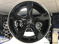 Gmp sat-21 aluminium velgenset - 5x112 8.5j et35 - afbeelding 1 van  1