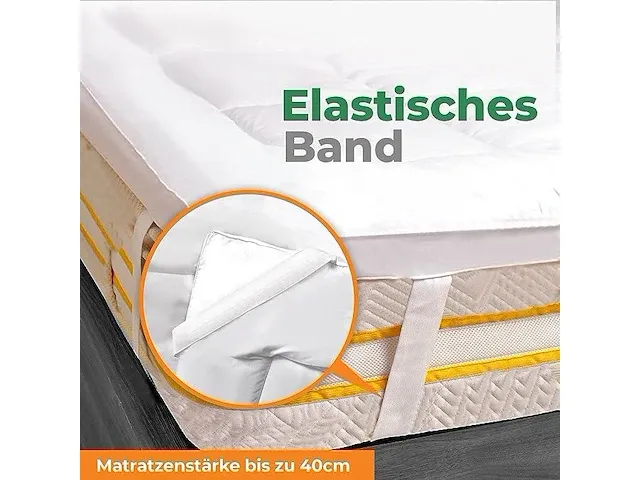 Gmtextiles microvezel topper 180x200cm - afbeelding 5 van  5
