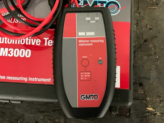 Gmto mm30p0 milli ohm diagnoste apparaat - afbeelding 3 van  5
