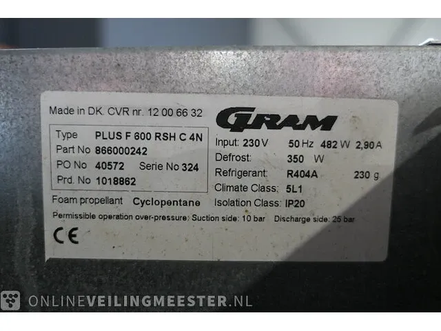 Gn-vrieskast ilsa, ax071004, bouwjaar 2015 - afbeelding 8 van  9
