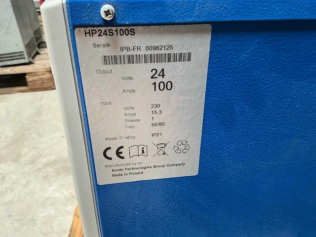 Gnb - 24v 100a - acculaders - afbeelding 2 van  2