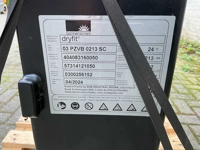 Gnb - 24v 213a 03 pzvb 0213 sc - acculaders - afbeelding 5 van  5