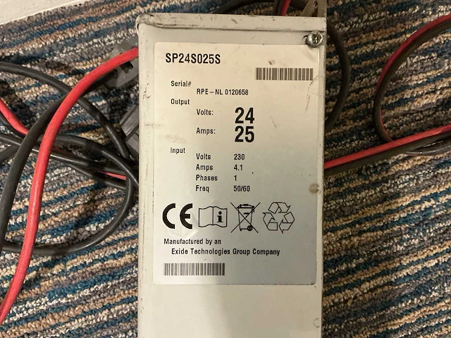 Gnb - 24v 25a - acculaders - afbeelding 2 van  2