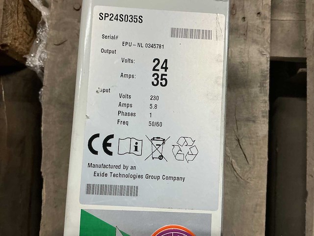 Gnb - 24v 35a - acculaders - afbeelding 2 van  2