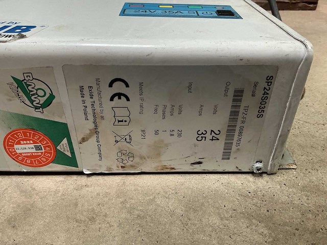 Gnb - 24v 35a - acculaders - afbeelding 2 van  2