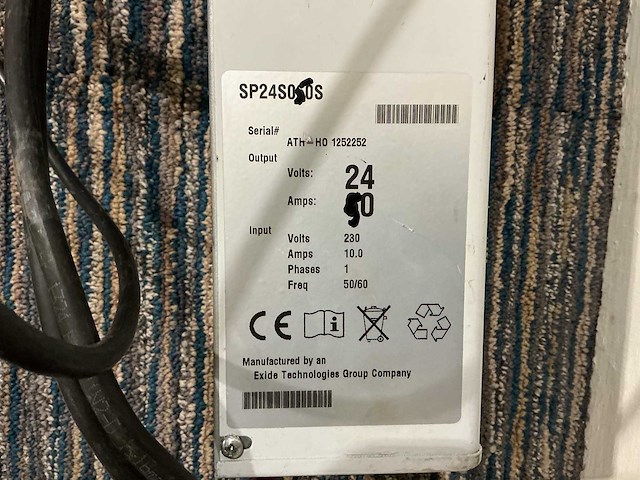 Gnb - 24v 50a - acculaders - afbeelding 2 van  2