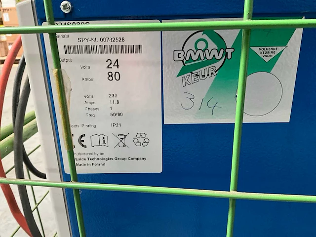 Gnb 2100hp 24v80a acculader (3x) - afbeelding 5 van  5