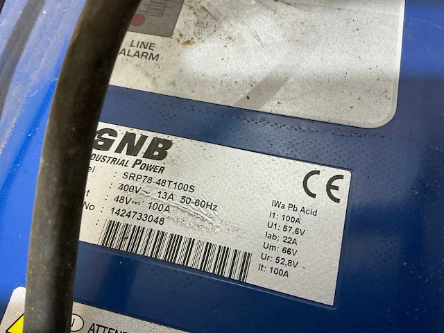 Gnb tp36s040s acculader - afbeelding 4 van  4