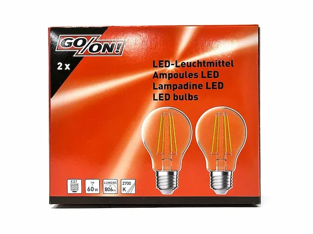 Go on! - led lichtbron e27 (80x) - afbeelding 1 van  3