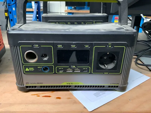 Goal zero yeti 500x acculader/ portable powerstation - afbeelding 2 van  3