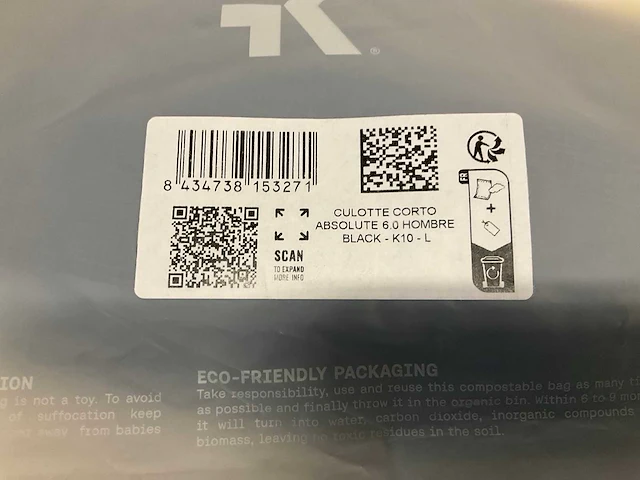 Gobik absolute 6.0 k10 wielrenbroek maat l - afbeelding 2 van  2