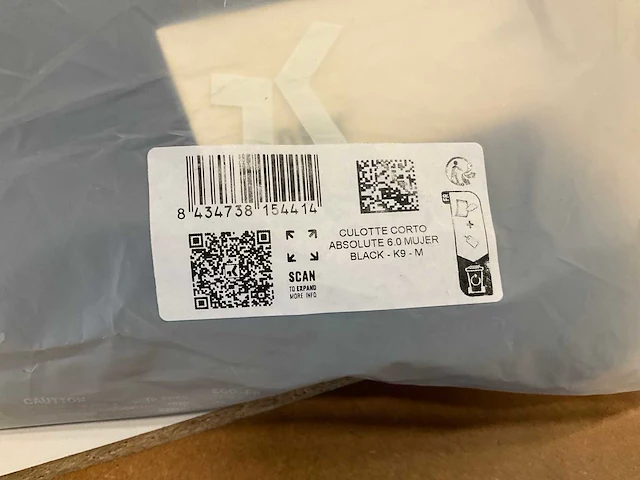 Gobik absolute 6.0 k9 wielrenbroek maat m - afbeelding 2 van  2