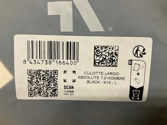 Gobik absolute 7.0 herenfietsbroek maat l - afbeelding 2 van  2