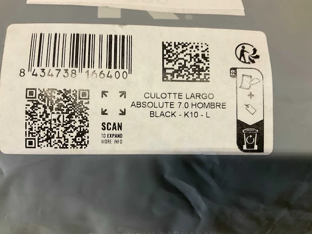 Gobik absolute wielrenbroek maat l - afbeelding 2 van  2