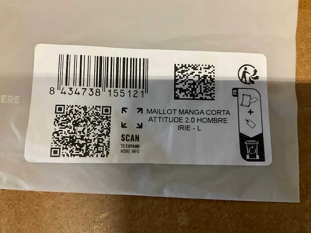 Gobik attitude fietsshirt maat l - afbeelding 2 van  2