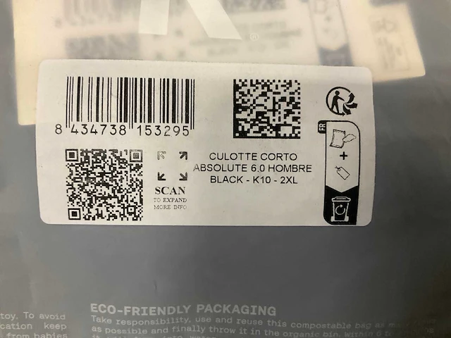 Gobik corto matt 6.0 k10 heren wielerbroek maat 2xl - afbeelding 2 van  2