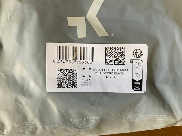 Gobik culotte corto matt 2.0 k10 wielrenbroek maat l - afbeelding 2 van  2