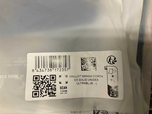 Gobik cx solid wielershirt maat l - afbeelding 2 van  2