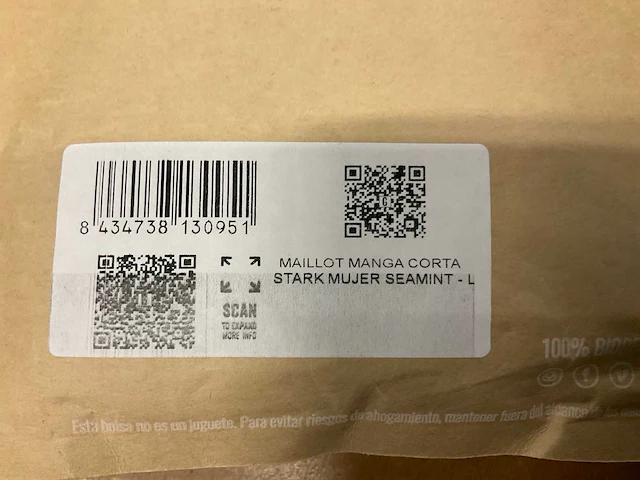 Gobik stark damesfietsshirt maat l - afbeelding 2 van  2