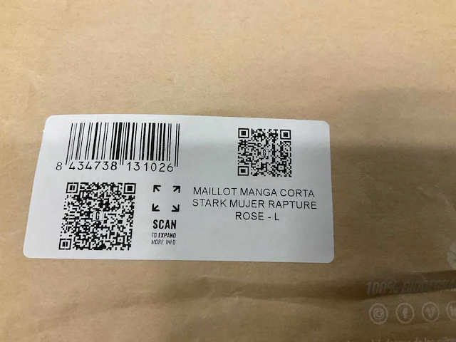 Gobik stark rapture damesfietsshirt maat l - afbeelding 2 van  2