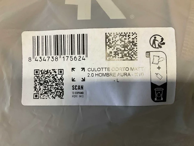 Gobik wielrenbroek maat l - afbeelding 2 van  2