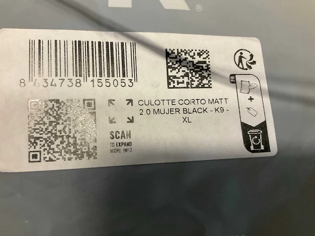 Gobik wielrenbroek maat xl - afbeelding 2 van  2