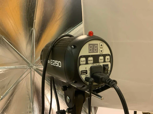 Godox e250-f studio kit - afbeelding 2 van  9