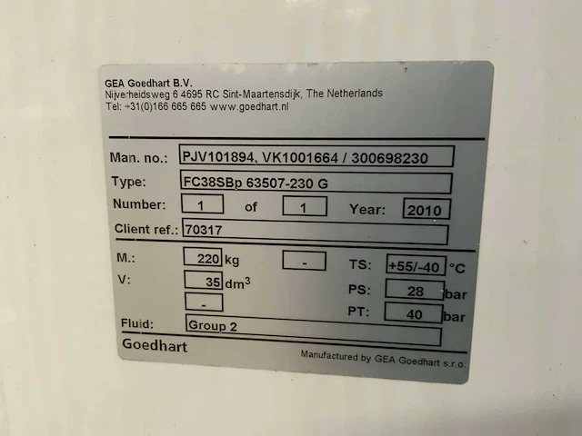 Goedhart fc38sbp verdamper - afbeelding 4 van  4