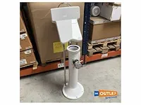 Goiot model 220 complete sailboat steering pedestal kit white - afbeelding 3 van  5