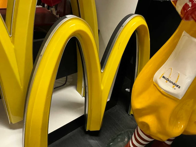 Golden arch mc donalds decoratie - afbeelding 1 van  6