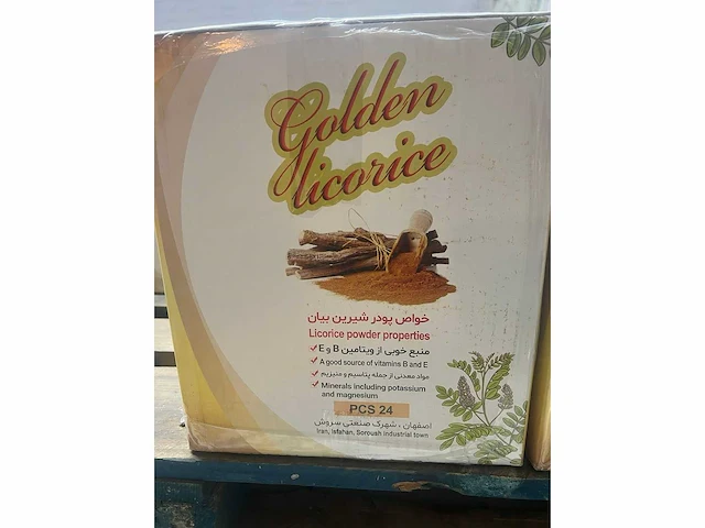 Golden licorice - zoethoutpoeder (9600x) - afbeelding 6 van  7