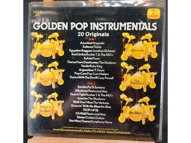Golden pop instrumentals - afbeelding 2 van  2