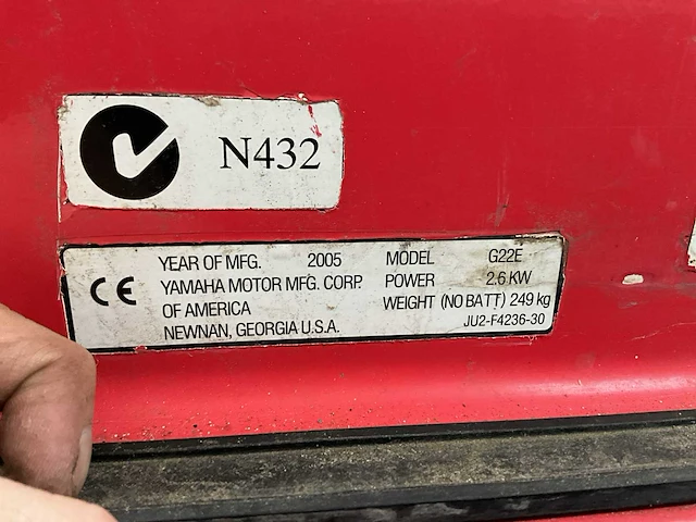 Golfkar (3x) 2005 yamaha g225; textron txtpds; rym pro - afbeelding 11 van  26