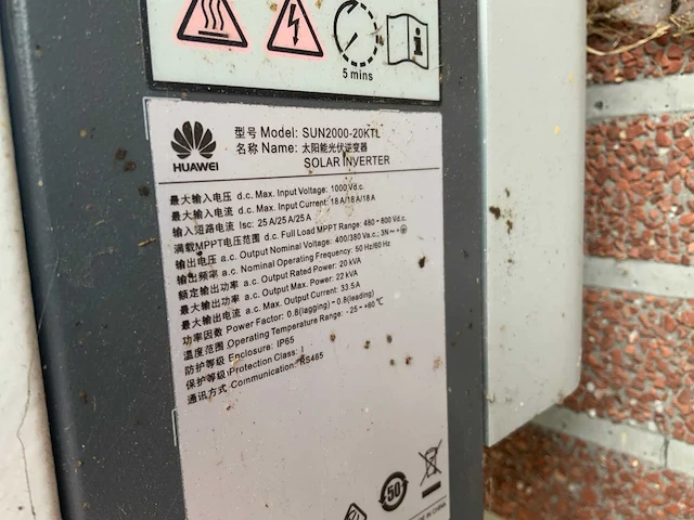 Golfplaat dak geïsoleerd met 940 mono zonnepanelen 310wp en 6x huawei omvormer - afbeelding 21 van  34