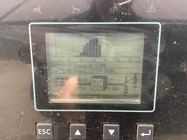 Golfplaat dak geïsoleerd met 940 mono zonnepanelen 310wp en 6x huawei omvormer - afbeelding 28 van  34