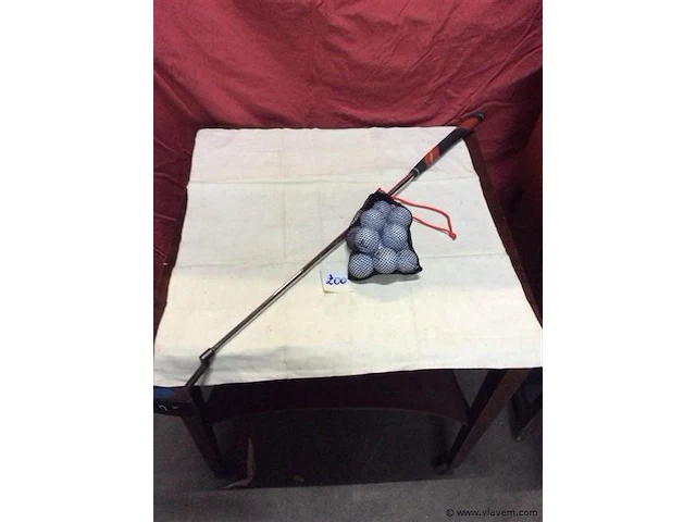 Golfstick + golfballetjes - afbeelding 1 van  3