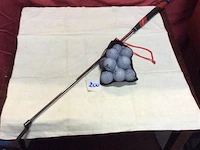Golfstick + golfballetjes - afbeelding 1 van  3