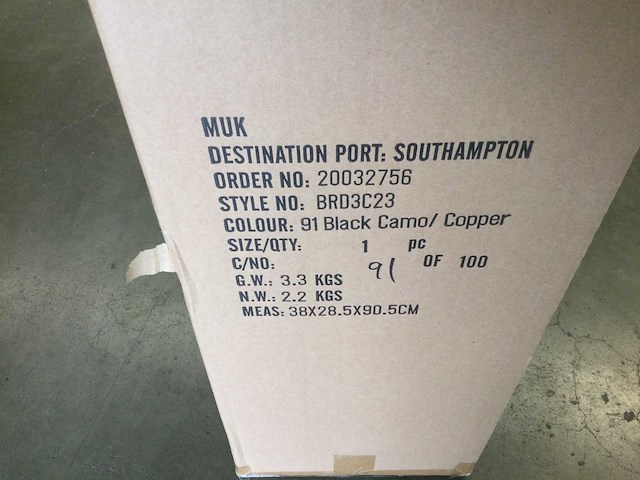 Golftas en 3 clubs en handschoenen - afbeelding 7 van  7