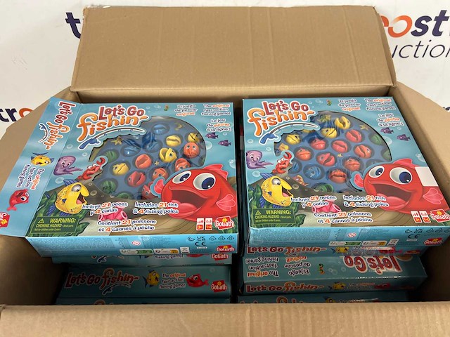 Goliath let's go fishing original (ml) - actiespel - hengelspel - vissen vangen - afbeelding 2 van  2