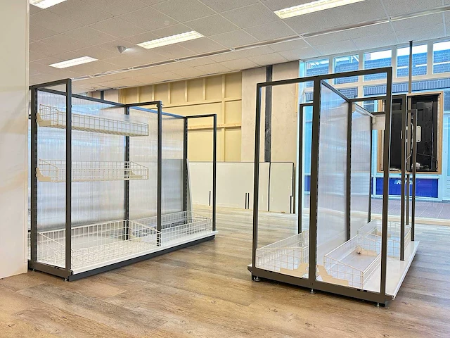 Gondola winkelstelling (2x) - afbeelding 1 van  4