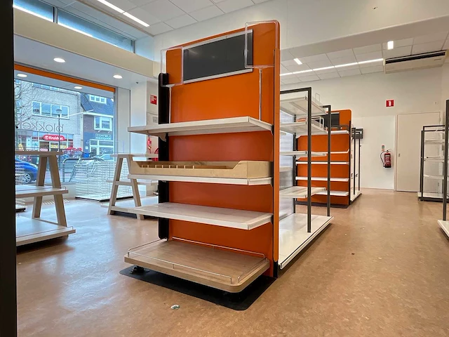 Gondola winkelstelling met kopstelling (2x) - afbeelding 4 van  11