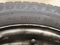 Good year autobanden met stalen velg - 195/65r15-91h - 4 stuks - afbeelding 3 van  6