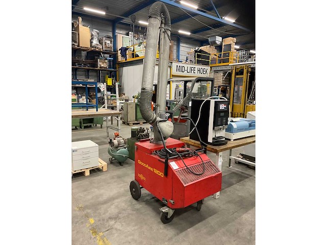 Goodaire - 1200 - lasdampafzuiginstallatie - afbeelding 2 van  4