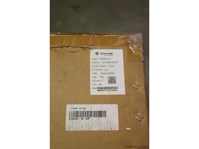 Goodwe 3-fase inverter/omvormer type gw8000-dt | nieuw in doos - afbeelding 4 van  4